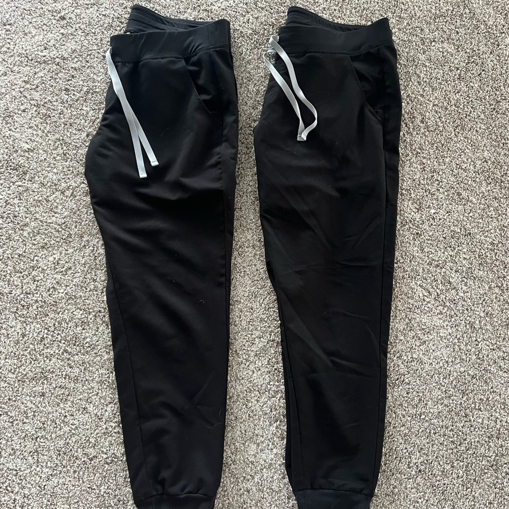 2 pairs of women's Zamora Jogger Scrub Pants